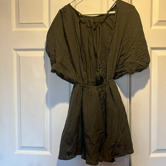 Aerie Hunter Green Dress - Picture 2 of 3